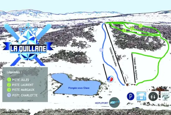 tarif forfait la quillane ski